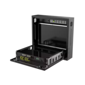 MIRSAN Zidni rek orman 2U/19 DVR02U580550200 crni