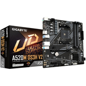 Gigabyte AMD AM4 A520M DS3H V2 1.0 maticna ploca