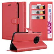 Cadorabo Cadorabo Case, združljiv s častjo v Candy Apple Red - Zaščitni pokrov z magnetnim zapiranjem, stoječo funkcijo in režo za kartico, (20553441)