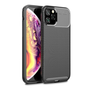 Maska Carbon Defender za iPhone 11 Pro crna