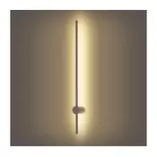Brilagi - LED spoljno zidno svetlo AURA LED/20W/230V 3000K IP54 97 cm braon CRI 90