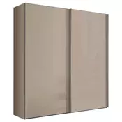 Ormar Sa Staklenim Kliznim Vratima Lumos 200/222/68 cm boja peska
