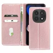 AVIZAR Denarnica etui Xiaomi Redmi Note 15 4G/5G Serija Chesterfield Funkcija stojala, Roza, (5000190506)