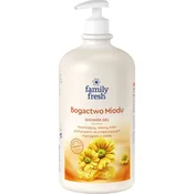 shumee Soraya Family Fresh geli za prhanje, bogat z medom, s pumpico, 1000 ml