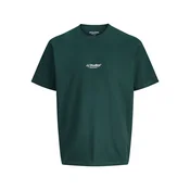 Jack & Jones Junior Majica JJESoho temno zelena