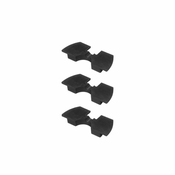 Xiaomi Mi Electric Scooter 1S, 2 M365, Essential, Pro, Pro 2 - Gumijasta blažilna podloga zložljivega mehanizma (črna) - 3 kosi
