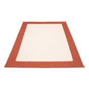 Opečnato oranžna/kremno bela notranja in zunanja preproga 180x260 cm Ilda Brick – Pappelina