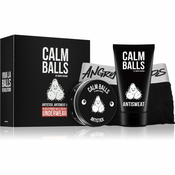 Angry Beards Antistick, Antisweat & Revolutionary Balls Holder Underwear darilni set za moške