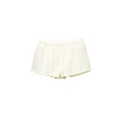 Pull&Bear Hlače modra/pastelno rumena