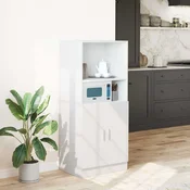 VIDAXL kuhinjska omarica bela, 57x41,5x131,5cm