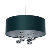 Luster na kablu BUBBLE 1xE27/60W/230V, precnik 40 cm, zelene boje