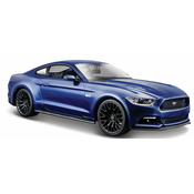 Maisto 2015 Ford Mustang GT, metal modra, 1:24