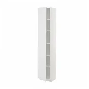 METOD Visoki element s policama, bela/Stensund bela, 40x37x200 cm