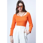 Trend Alacati Stili Ženska bluza Alc-X14791, Narandžasta