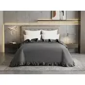Ljubki dom Pregrinjalo MONTEGO, temno siva Velikost: 200 x 220 cm