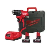 MILWAUKEE M12 BLDDRC-402C Akumulatorski vrtalnik vijačnik, 2x 4.0Ah