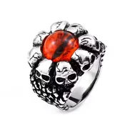 Prstan Bloody Dragons Eye - SS8-608R Red