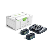 FESTOOL SYS 18V 2x5,0/TCL 6 DUO Set akumulatorjev in polnilnika