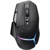 LOGITECH G502 X PLUS RGB brezžična optična črna miška