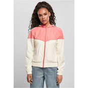 Womens windbreaker Arrow palepink/white sand