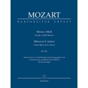 MOZART:MISSA IN C-MOLL KV 427 STUDY SCORE