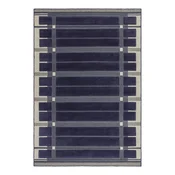 Temno modra/bež ročno tkana volnena preproga 120x170 cm – Asiatic Carpets