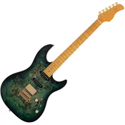 Sire Larry Carlton S10 HSS Transparent Green Električna kitara