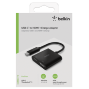 Belkin USB-C to HDMI-Adapter 60W PD, black AVC002btBK
