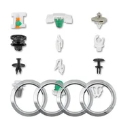 Plastični priključni zatiči in sponke 160pcs AUDI profi Asta A-TC015 10460