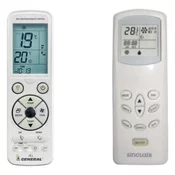 General SINCLAIR AMC-15A, AMC-11AN, AMC-14AN, AMC-11AN1, AMC-14AN1 - luxurious backlit remote control