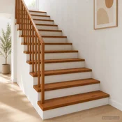 vidaXL Stopnice 4 kos 80 x 25 x 2 cm Rjava Masivno hrastovo les