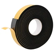 Vidaxl Samolepilni pena trak 20 szt. Črna 40mm x 5m CR pena