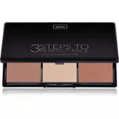 Paleta za konturisanje Tri Koraka do Savršenog Lica Light WIBO | Kozmo Shop Online