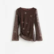 Reserved - Bluza sa ukrasnim perlicama