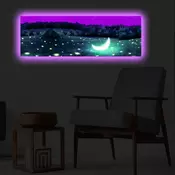 WALLXPERT Dekorativno LED osvetljeno platno sa slikanjem 3090PMDACT 003