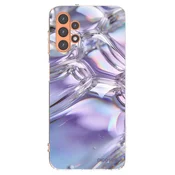Silikonski prozorni ovitek za Samsung Galaxy A13 4G A135 - Iridescent bubbles