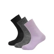 Ženske nogavice Devold Daily Merino Light, kombinacija orhideje (EU 36-40)