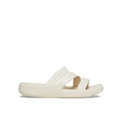 Crocs Natikači Getaway Strappy Sandal W 209587 Écru