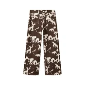 MANGO KIDS Kavbojke WIDEV ecru/temno rjava
