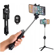 3v1 univerzalni selfie stick in tripod + bluetooth daljinec