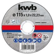 kwb Rezna ploca za INOX 125 x 1.0 mm - 711812