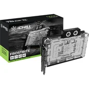 INNO3D GeForce RTX 5090 iChill Frostbite OC 32GB GDDR7 grafična kartica, PCIe 5.0, 1xHDMI 2.1b, 3xDisplayPort 2.1b, vodno hlajenje