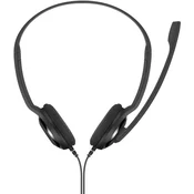 Slušalke PC 3 CHAT žične / naglavne / 2x 3,5 mm / črne