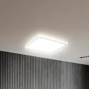 B.K. Licht LED-panel Eki, 29 x 29 cm, bel, Step-dim, Backlight, 4.000K - Študija/pisarna - Plastika