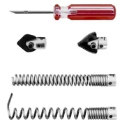 MSW Komplet dodatkov za čistilec cevi 30 - 100 mm 16 mm power drain clean 2.3E