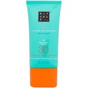 Rituals The Ritual Of Karma Invisible Sun Protection Face Cream SPF30 vodoodporna in vlažilna krema za zaščito pred soncem za obraz 50 ml za ženske
