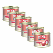 Konzervirana hrana RINTI SENSIBLE govedina in riž 6x150 g