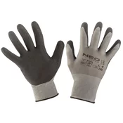 Delovne rokavice, poliester s prevleko iz lateksa (pena), 3141X, velikost 10, glavni material: najlon, površina: penasti lateks 97-617-10