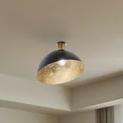 SIGMA Stropna svetilka Sfera, O 35 cm, črna/zlata - Dnevna soba/jedilnica - Sodobni - črna, zlata - Kovina