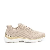 Xti za ženske. 14245203-BEIGE Superge 142452 beige (37), Bež, Tkanina, Ravna stran, Čipke, Priložnostno